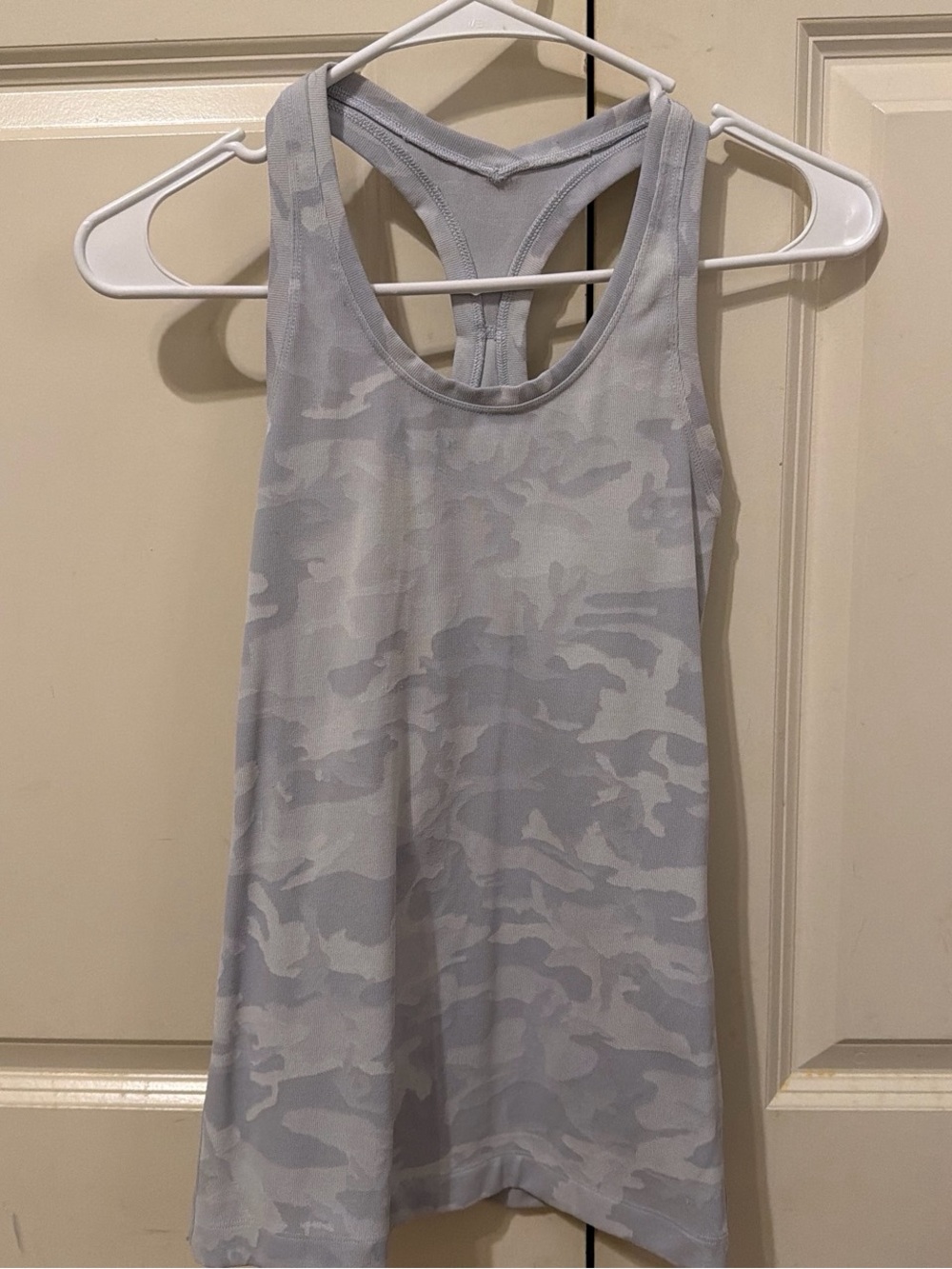 alpine gray camo lululemon tank top
